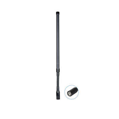 1410-1480MHz 3dBi 13 Matte Black Gooseneck Antenna TNCJ